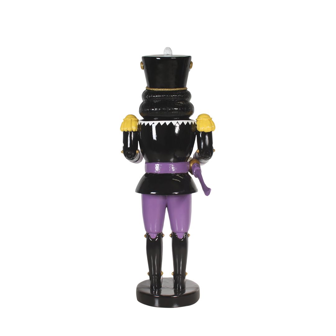 6 Foot Scary Nutcracker Halloween Resin Display