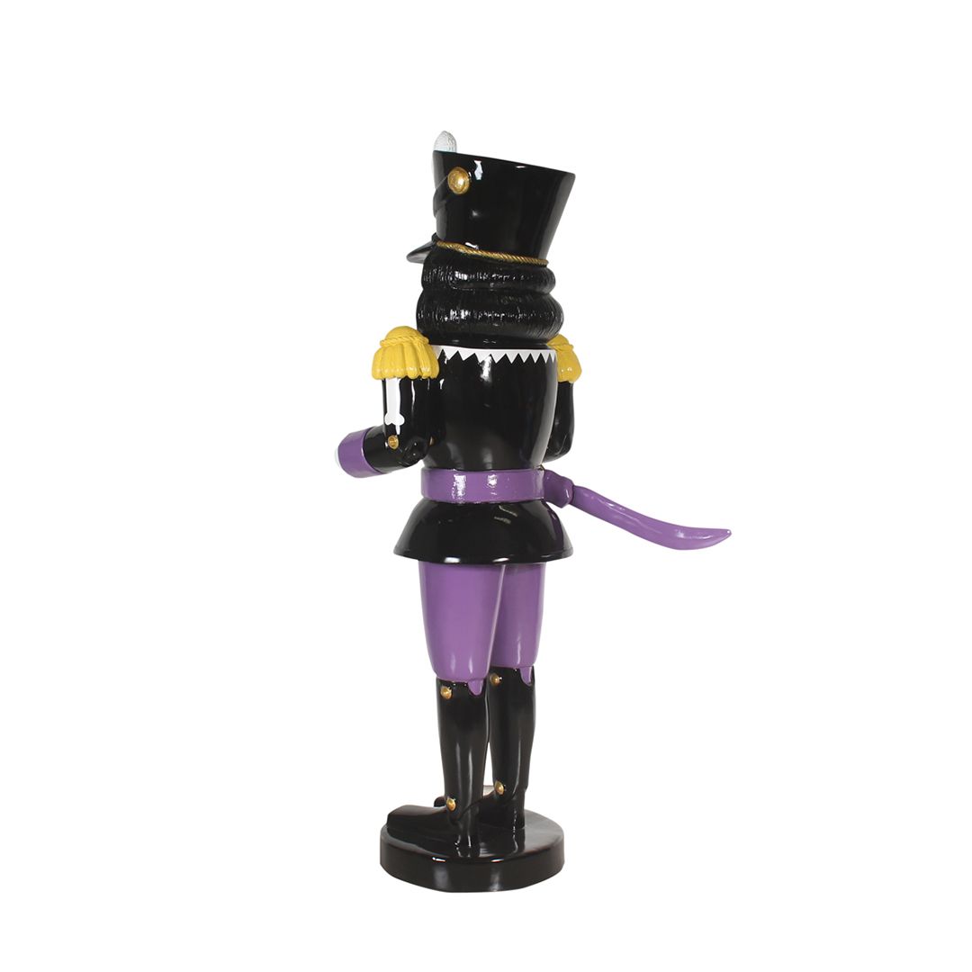 6 Foot Scary Nutcracker Halloween Resin Display