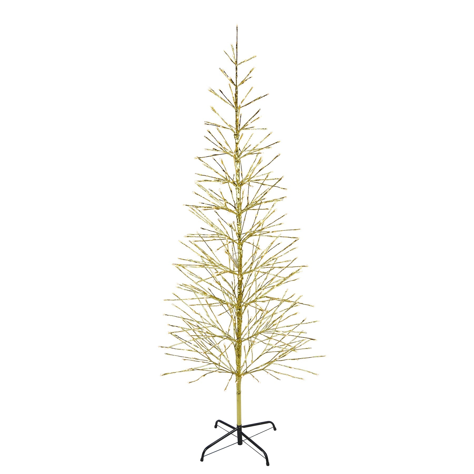 LED Lighted Twig Tree With Twinkle Lights